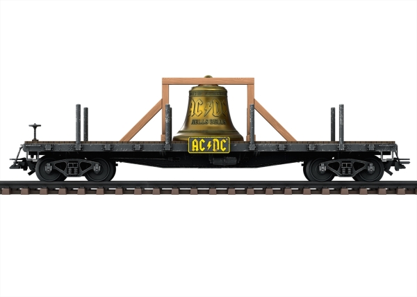 Märklin 046270 Flachwagen mit AC/DC "Hells Bells"-