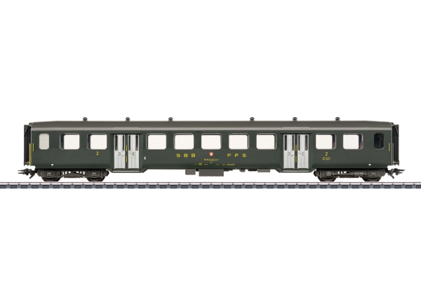 Märklin 043373 Leichtstahl-Personenwagen SBB 2Kl.