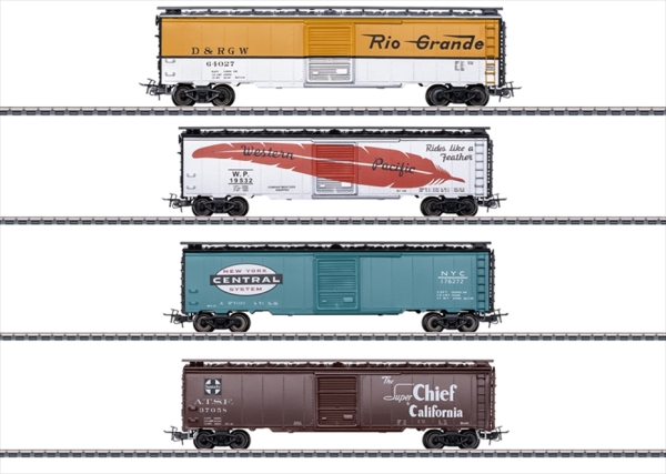 Märklin 045712 US-Güterwagen-Set "Tin Plate"