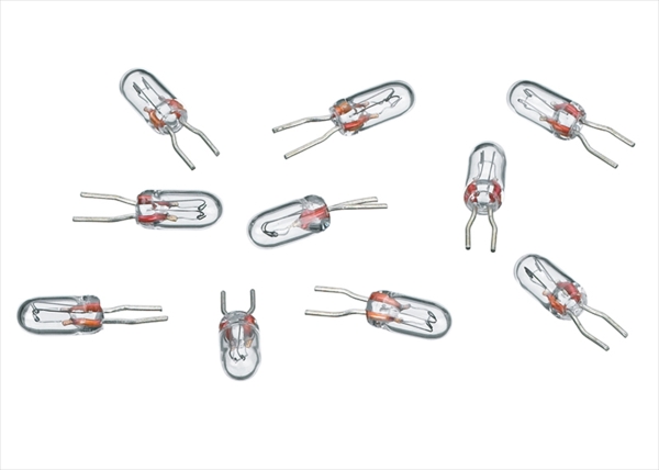 Märklin E610040 Glühlampe 19 V/70mA T1 Bi Pin 10 Stück