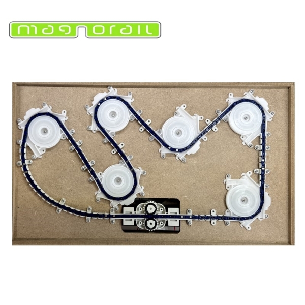 Magnorail UK-3 paar Multi-Ausgang Führung