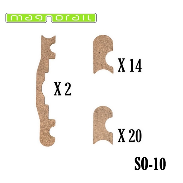 Magnorail SO-10 Gleisabdeckungshalter Basic Starterset 