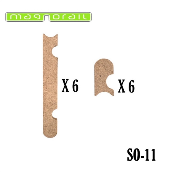Magnorail SO-11 Gleisabdeckungshalter 60 cm gerade