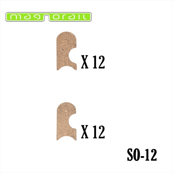 Magnorail SO-12 Gleisabdeckungshalter 60 cm Kurve