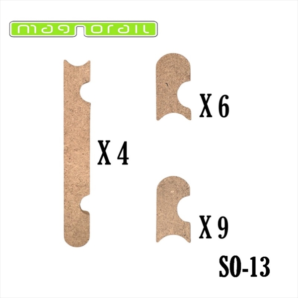 Magnorail SO-13 Gleisabdeckungshalter 60 cm gemischt