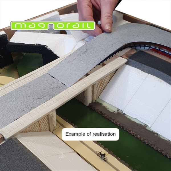 Magnorail SO-9 GleisabdeckungshalterAntriebsmodul