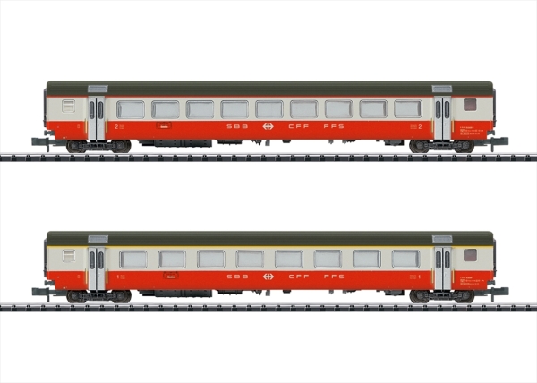 Minitrix 18721 Wagen-Set Swiss Express Set B