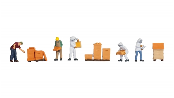 NOCH 15615 Imker mit Bienenstöcken