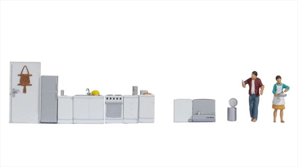 NOCH 16285 Figuren-Themenwelt Küche
