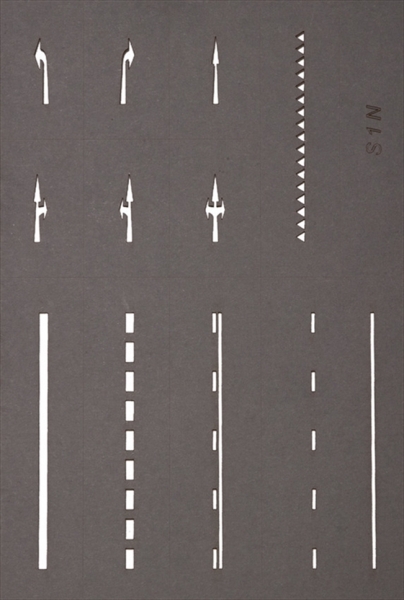 Noch 60740  Start-Set Straßenmarkierung (+ gelber Stift/CH Version)