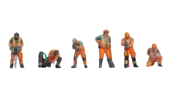 NOCH 35255 Gleisbautrupp, 3D-Farbdruck