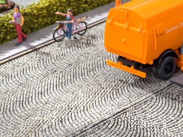 Noch 60316  Struktur-Kurve Kopfsteinpflaster