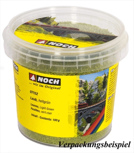 Noch 7154  Laub mittelgrün 100g Dose