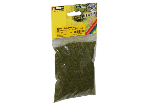 Noch 8312  Gras Wiese 2,5 mm 20g Beutel(VE5)