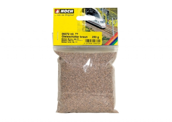 Noch 9372  Gleisschotter, braun