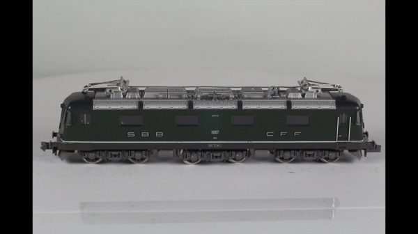 Hobbytrain 1100-1 E-Lok Re6/6 grün N