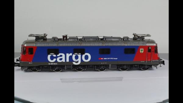 Hag 11642 Re620 Cargo Rotkreuz DC-digital-Sound ESU V4