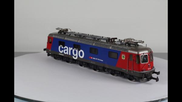 Hag 11642 Re620 Cargo Rotkreuz DC-digital-Sound ESU V4