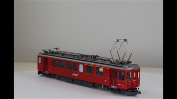 Bemo 1265-2 Triebwagen ABe4/4 1/2 Klasse RHb rot 