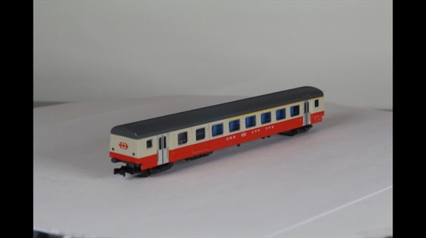 Minitrix 13322 P-Wagen Schlusswagen Swissexpress N