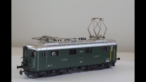 Hag 220-3 Re4/4I SBB grün AC digital 10022