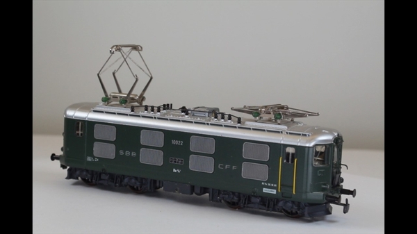 Hag 220-3 Re4/4I SBB grün AC digital 10022