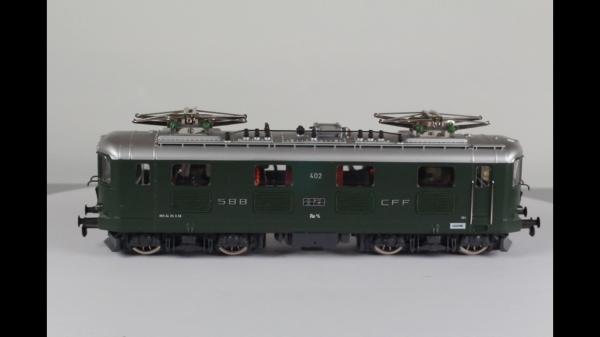 Hag 225-2 Re4/4I grün Luzern AC analog