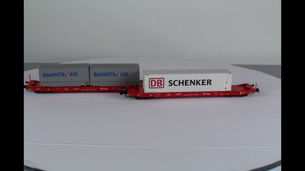 Hobbytrain 23760 Containerwagen Set 2tlg. SCHENKER