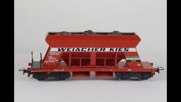 Liliput 24654 Schüttgutwagen Weiacher Kies AG SBB