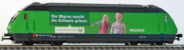 Hag 28281-21 Re460 SBB Migro DC digital NEU