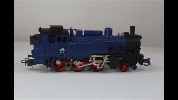 Märklin 29175  Dampflok Nr.34 blau Delta