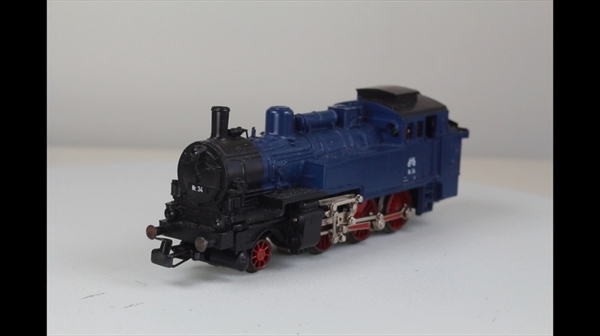 Märklin 29175  Dampflok Nr.34 blau Delta