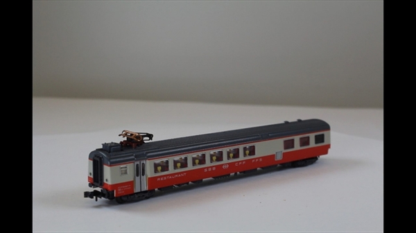 Minitrix 3148 Speise-Wg. Swiss Express 2Kl. N