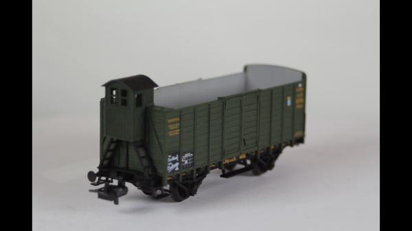 Trix Intl 3604 bayerischer Hochbordwagen mit Brh b