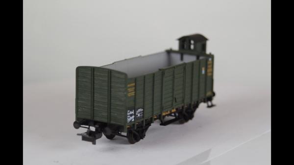 Trix Intl 3604 bayerischer Hochbordwagen mit Brh b