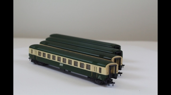 Lima 362-BT Personenwagen. 2Kl. N Set  4 tlg