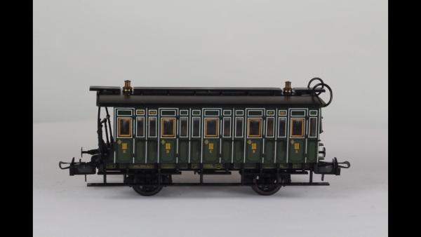 Trix 3716 Bayerischer Per.- Wagen 3 Klasse