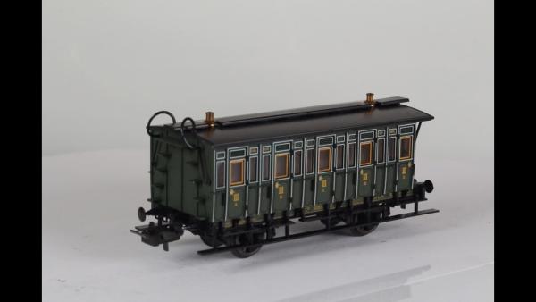 Trix 3716 Bayerischer Per.- Wagen 3 Klasse