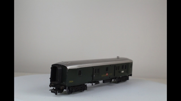 Märklin 4017-1 Postwagen Blech analog