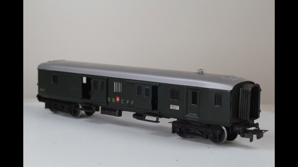 Märklin 4017-2 Postwagen Blech analog