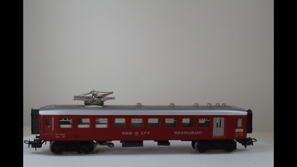 Märklin 4035-1 SBB Speisewagen Blechgehäuse 