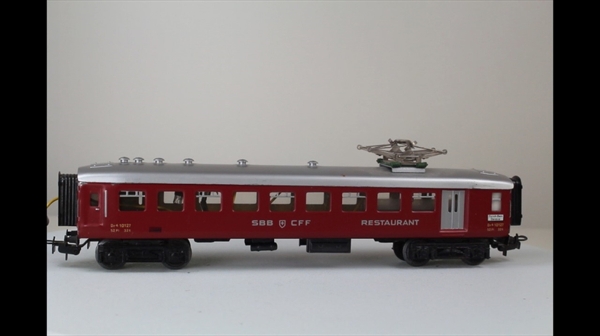Märklin 4035-2 SBB Speisewagen Blechgehäuse