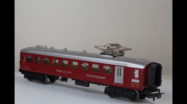 Märklin 4035-2 SBB Speisewagen Blechgehäuse