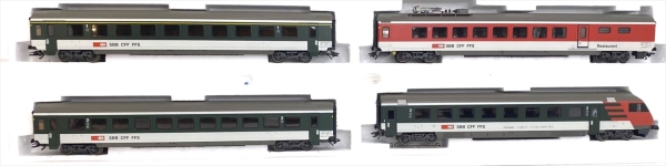 Märklin 42168 EW IV Pendelzug-Set 4tlg. SBB m OVP