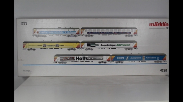 Märklin 4290  Set "Shell-Messezug" 6 teilig