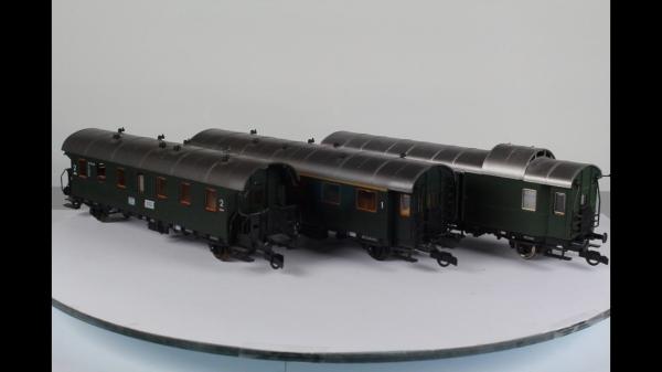 Roco 44222-1-3  Wagen Set 3 tlg.DC 44222/4412/4201 DB