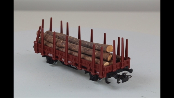 Märklin 4459 Rungenwagen beladen