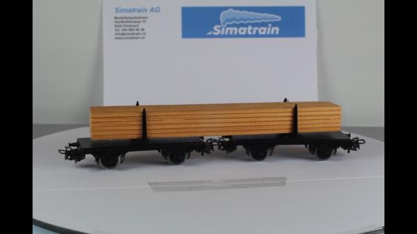 Märklin 4665 Langholzwagen AC 