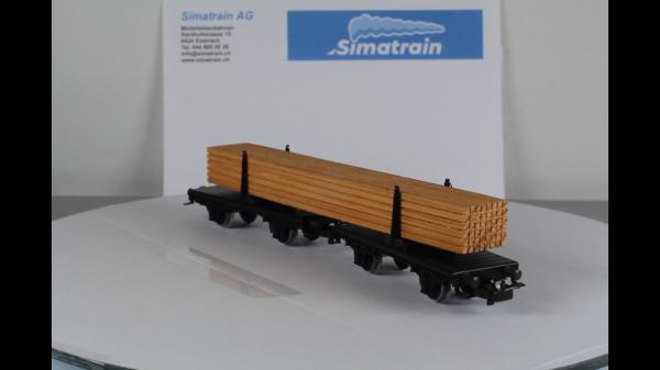 Märklin 4665 Langholzwagen AC 