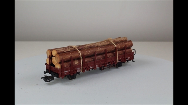 Märklin 4694-2 Rungenwagen mit Holzladung